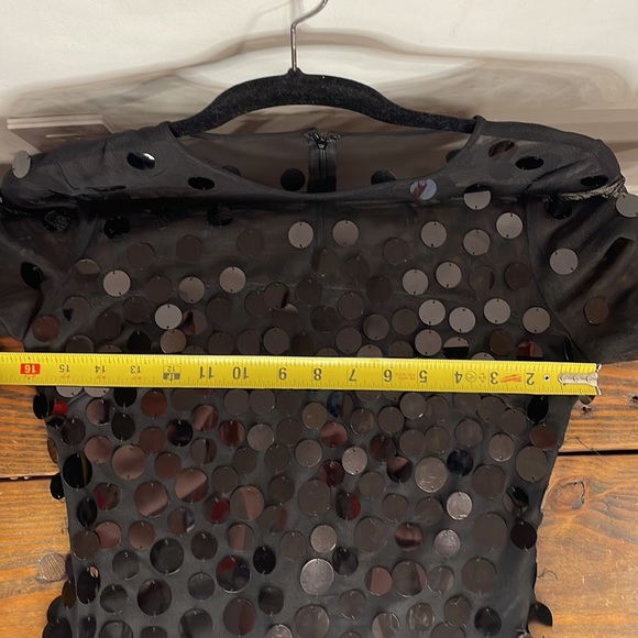 BCBGMaxAzria Sequined Alya Dress - Picture 11 of 12